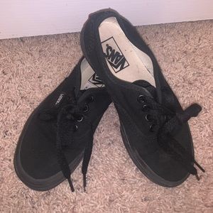 Size 13Y black Vans
